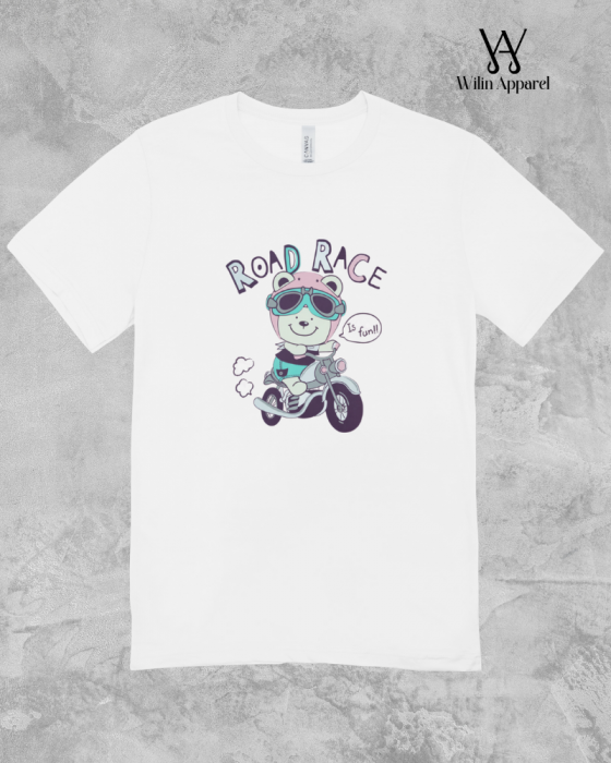 Kaos Distro Pria Wanita Cute Bear